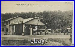 NH Hunts Restaurant Texaco Gas Pump Westmoreland Fro-Joy Coca Cola Postcard M7