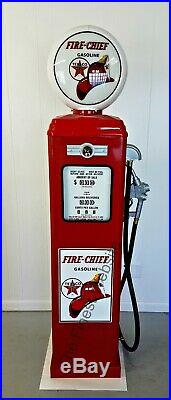 New Texaco Fire Chief Gas Pump Reproduction Antique Replica Free Shipping