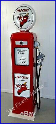 New Texaco Fire Chief Gas Pump Reproduction Antique Replica Free Shipping