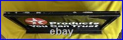 ORIGINAL Texaco Havoline Gas Pump Topper 2 Sided Metal Sign 24x13 Advertising ORIGINAL Texaco Havoline Gas Pump Topper 2 Sided Metal Sign 24x13 Advertising