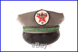 Old Vintage Texaco Service Station Gas Pump Attendant Hat ORIGINAL