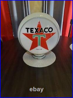 Original 1930s Texaco Globe