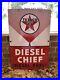 Original_1956_Texaco_Diesel_Chief_Pump_Plate_Gas_Oil_Sign_18X12_Rare_01_ubii