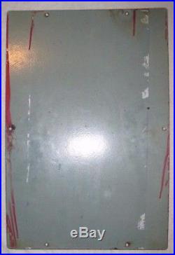 Original Porcelain TEXACO Sky Chief Gas Pump Sign 18 x 12 Gas & Oil Xlnt Cond