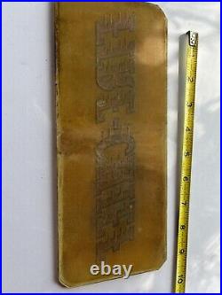 Original Texaco Forevchief glass gas pump Front plate