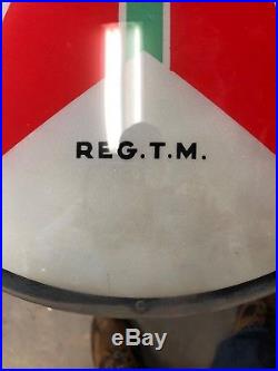 Original Texaco Gas Pump Globe Lens Set