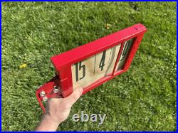 Original Texaco Gas Pump Price Box Professionally Restored