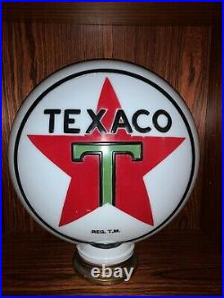 Original Texaco Gasoline Gas Pump Globe