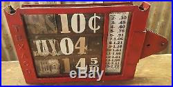 Original Texaco Visible Gas Pump Price Box Gasoline Oil Sign Gas Price Sign Original Texaco Visible Gas Pump Price Box Gasoline Oil Sign Gas Price Sign