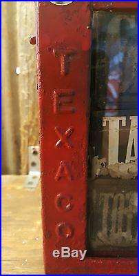 Original Texaco Visible Gas Pump Price Box Gasoline Oil Sign Gas Price Sign Original Texaco Visible Gas Pump Price Box Gasoline Oil Sign Gas Price Sign