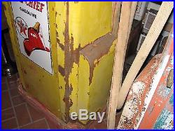 Original Texaco Wayne 60 gas pump with porcelain sign no globe Original Texaco Wayne 60 gas pump with porcelain sign no globe