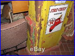 Original Texaco Wayne 60 gas pump with porcelain sign no globe Original Texaco Wayne 60 gas pump with porcelain sign no globe