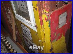 Original Texaco Wayne 60 gas pump with porcelain sign no globe Original Texaco Wayne 60 gas pump with porcelain sign no globe