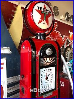 Original Wayne 866 Texaco gas pump with Station lighter FREE SHIPPING