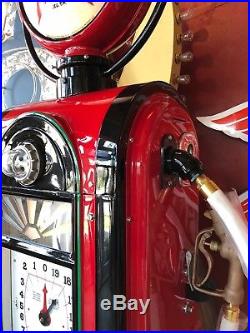 Original Wayne 866 Texaco gas pump with Station lighter FREE SHIPPING
