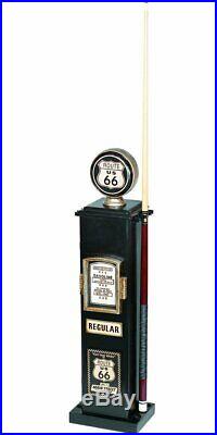 RAM Gameroom Products 40-Inch Route 66 Texaco Gas Pump CD and 6 Cue Holder