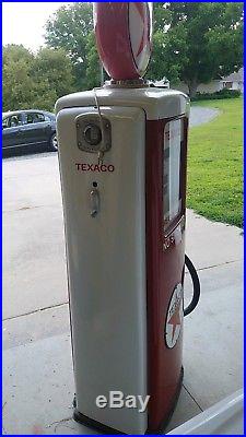 RARE Original Texaco Gas Pump Beautiful Restored