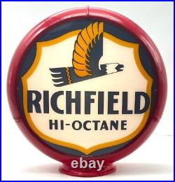 RICHFIELD HI-OCTANE 13.5 Gas Pump Globe SHIPS FULLY ASSEMBLED! MADE IN USA RICHFIELD HI-OCTANE 13.5 Gas Pump Globe SHIPS FULLY ASSEMBLED! MADE IN USA