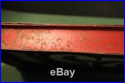 Rare Original Embossed Texaco Martin & Schwartz Visible Gas Pump Price Sign