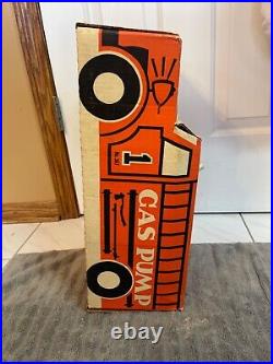 Rare Vintage 1960s Texaco Toy Gas Pump H-G Toys 18 Withbox