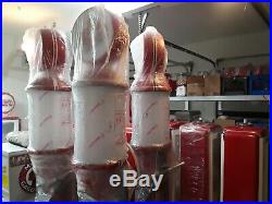 Red Gas Pump Gumball Vending Machine 7' tall fiberglass with Texaco Star Decals