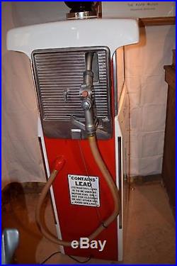 Restored 1950's Texaco Sky Chief A. O. Smith Model L-3 D 2 Sided Gas Pump