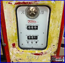 Rustoration 1940's TEXACO ETHYL Tokheim 39 Gas Pump Gas & Oil
