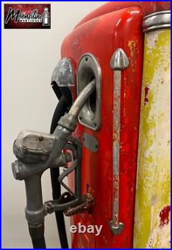 Rustoration 1940's TEXACO ETHYL Tokheim 39 Gas Pump Gas & Oil