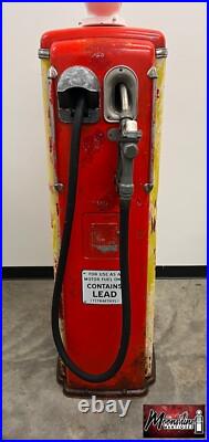 Rustoration 1940's TEXACO ETHYL Tokheim 39 Gas Pump Gas & Oil