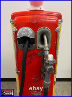 Rustoration 1940's TEXACO ETHYL Tokheim 39 Gas Pump Gas & Oil