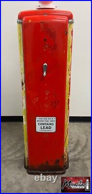 Rustoration 1940's TEXACO ETHYL Tokheim 39 Gas Pump Gas & Oil
