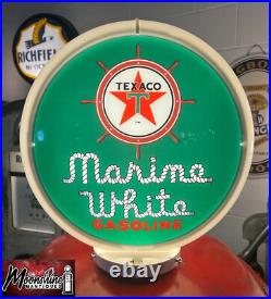 Rustoration 1940's TEXACO MARINE GASOLINE Tokheim 39 Gas Pump Gas & Oil