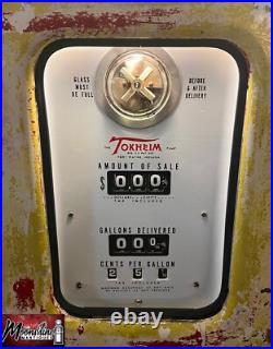 Rustoration 1940's TEXACO MARINE GASOLINE Tokheim 39 Gas Pump Gas & Oil Rustoration 1940's TEXACO MARINE GASOLINE Tokheim 39 Gas Pump Gas & Oil