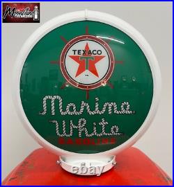Rustoration 1940's TEXACO MARINE GASOLINE Tokheim 39 Gas Pump Gas & Oil