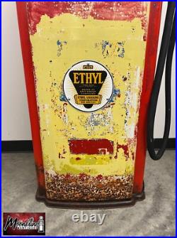 Rustoration 1940's TEXACO MARINE GASOLINE Tokheim 39 Gas Pump Gas & Oil