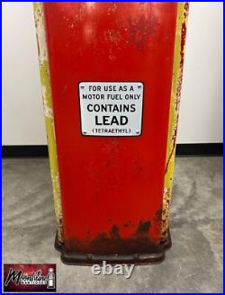 Rustoration 1940's TEXACO MARINE GASOLINE Tokheim 39 Gas Pump Gas & Oil