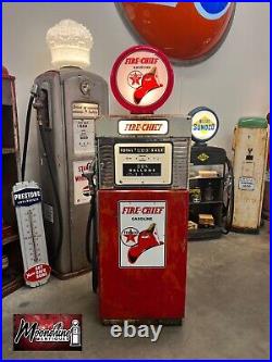 Rustoration 1950's TEXACO FIRE CHIEF Wayne Gas Pump Rustoration 1950's TEXACO FIRE CHIEF Wayne Gas Pump