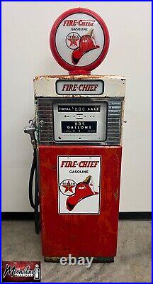 Rustoration 1950's TEXACO FIRE CHIEF Wayne Gas Pump Rustoration 1950's TEXACO FIRE CHIEF Wayne Gas Pump