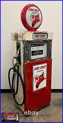Rustoration 1950's TEXACO FIRE CHIEF Wayne Gas Pump Rustoration 1950's TEXACO FIRE CHIEF Wayne Gas Pump