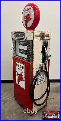 Rustoration 1950's TEXACO FIRE CHIEF Wayne Gas Pump Rustoration 1950's TEXACO FIRE CHIEF Wayne Gas Pump