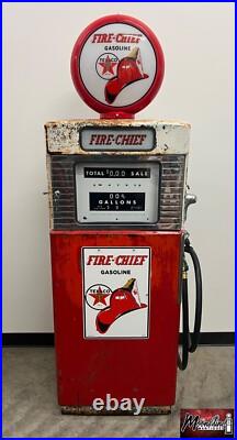 Rustoration 1950's TEXACO FIRE CHIEF Wayne Gas Pump Rustoration 1950's TEXACO FIRE CHIEF Wayne Gas Pump