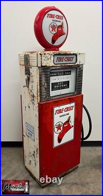 Rustoration 1950's TEXACO FIRE CHIEF Wayne Gas Pump Rustoration 1950's TEXACO FIRE CHIEF Wayne Gas Pump