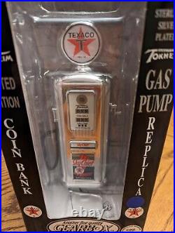 Serial # 0001 RARE Gearbox Gas Pump Texaco Sky Chief Sterling Silver