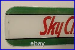 Sky Chief Texaco Gas Pump Glass Insert Original