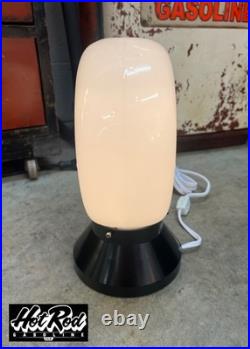 TEXACO GASOLINE Milk Glass Mini Gas Pump Globe with Lamp Base Discounted Price