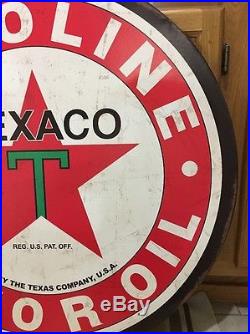 TEXACO GAS Large Metal Petroleum Motor Oil Gas Pump Vintage Style Star Wall TEXACO GAS Large Metal Petroleum Motor Oil Gas Pump Vintage Style Star Wall