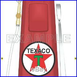 TEXACO GAS STATION VISIBLE GAS PUMP HUGE PRINTED BANNER SIGN ART MURAL 24 x 96