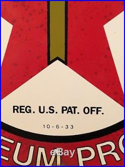 TEXACO RED STAR PORCELAIN GAS PUMP PLATE SIGN Vintage GASOLINE Oil LUBESTER B TEXACO RED STAR PORCELAIN GAS PUMP PLATE SIGN Vintage GASOLINE Oil LUBESTER B
