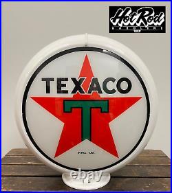 TEXACO Reproduction 13.5 Gas Pump Globe (White Body) TEXACO Reproduction 13.5 Gas Pump Globe (White Body)