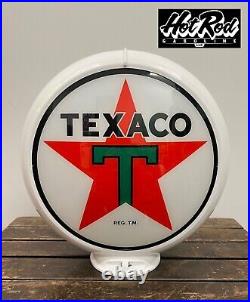 TEXACO Reproduction 13.5 Gas Pump Globe (White Body)